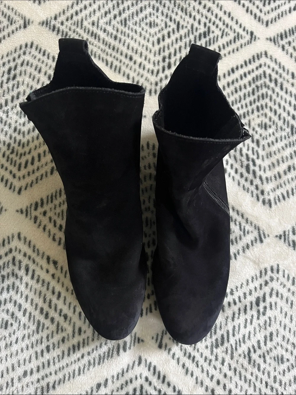 Amazing Arche Lomage Suede Black Ankle Boots 41 9.5